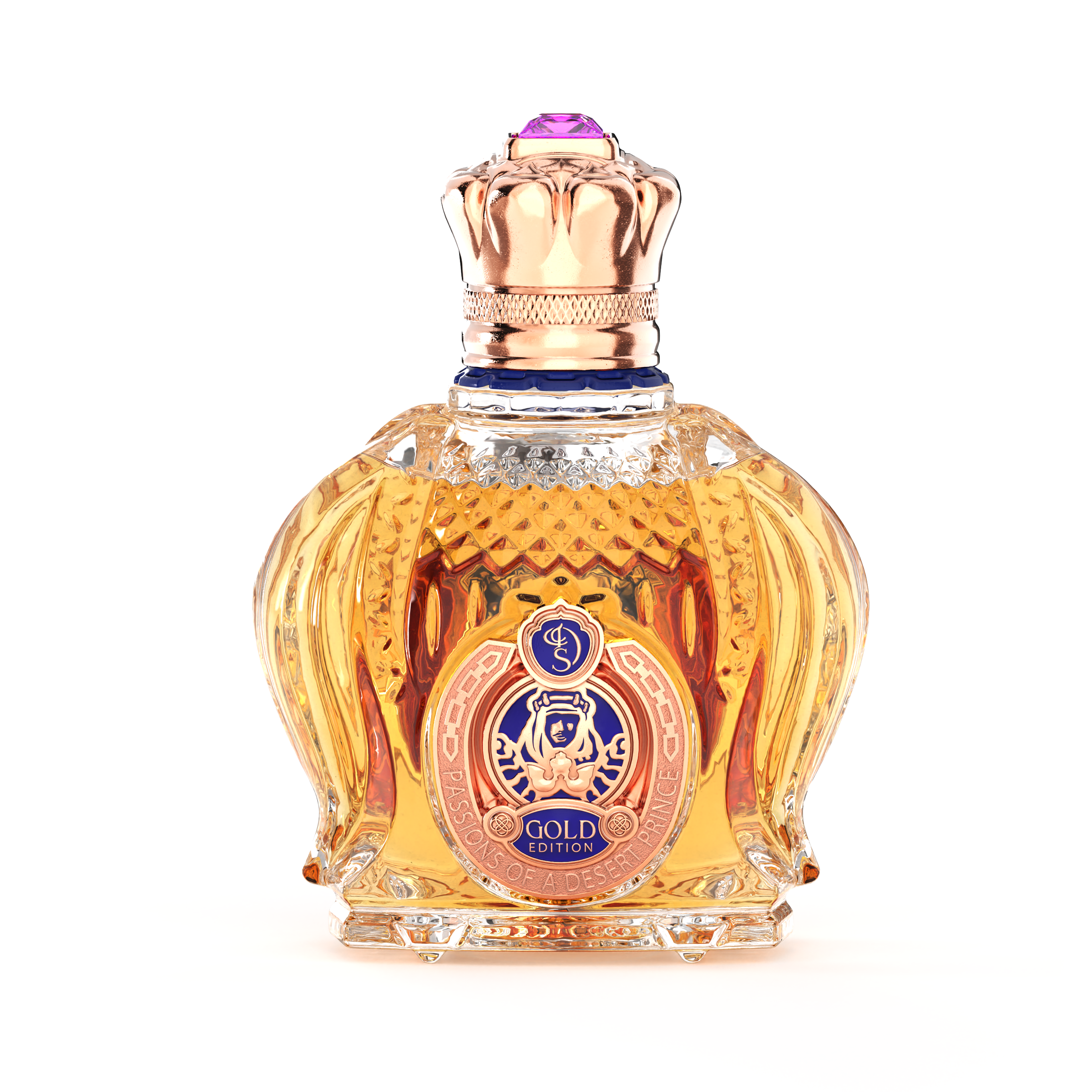 Opulent Shaik Amethyst Gold Parfum for Men - Parfums Raffy
