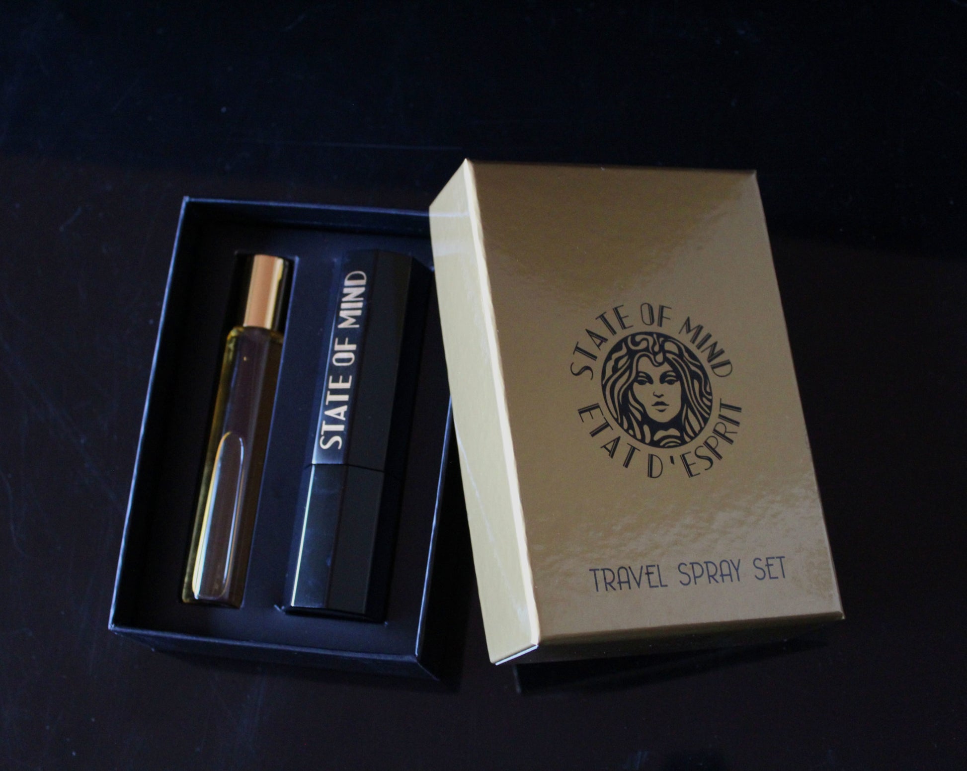 State of Mind Secret of Success Travel Set - Parfums Raffy