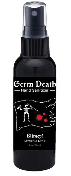 Germ Death Hand Sanitizer - Blimey! - Parfums Raffy