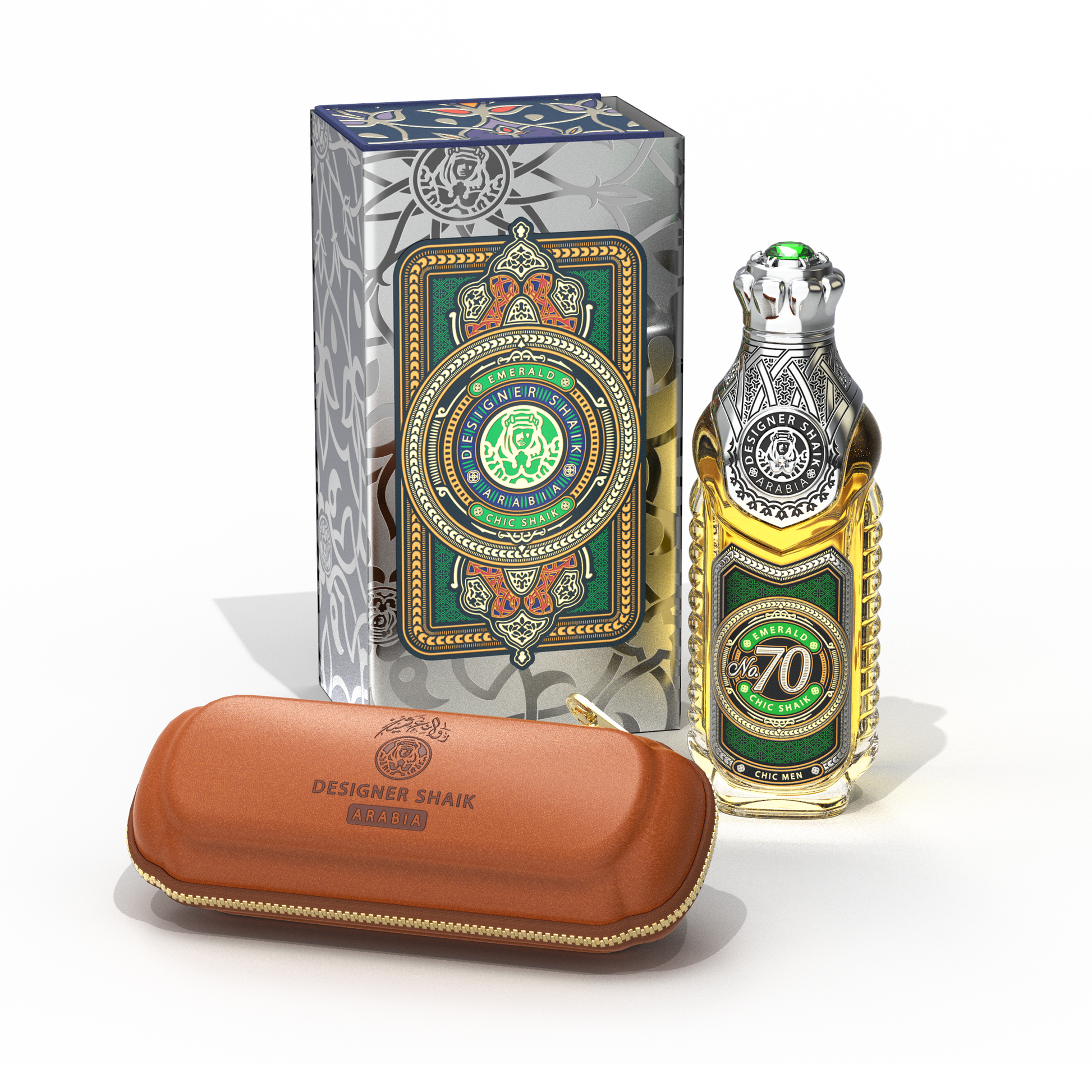Chic Shaik Emerald No.70 EDP for Men - Parfums Raffy