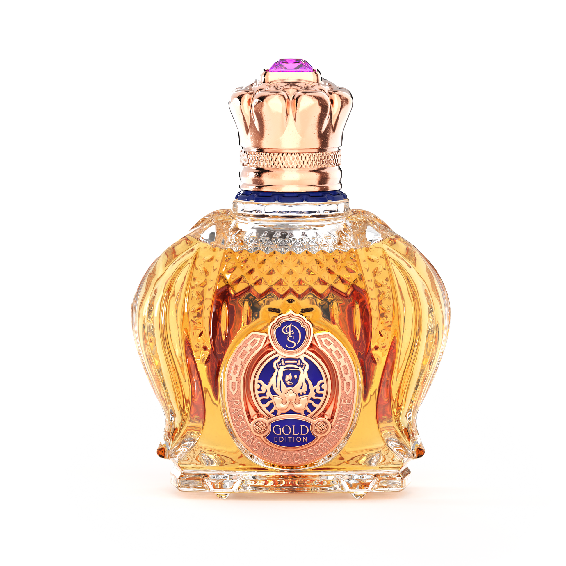 Opulent Shaik Amethyst Gold Parfum for Men - Parfums Raffy