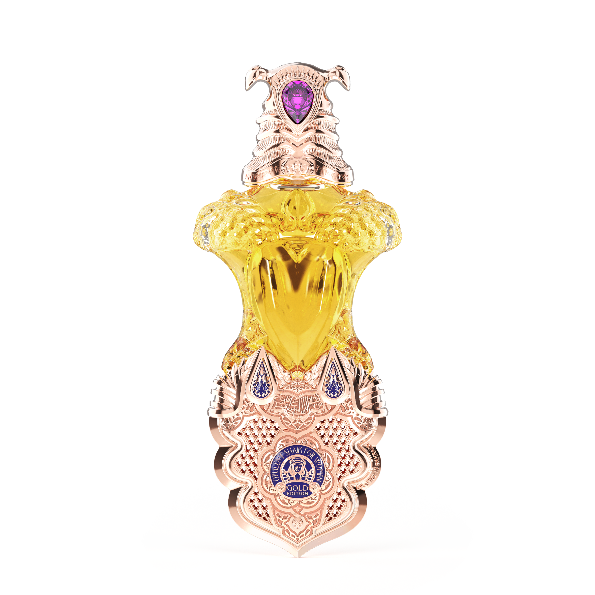 Opulent Shaik Amethyst Gold Parfum for Women - Parfums Raffy