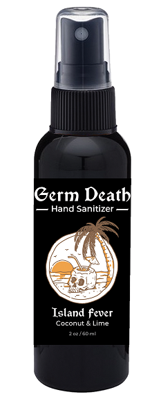 Germ Death Hand Sanitizer - Island Fever - Parfums Raffy