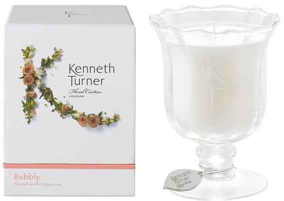 Kenneth Turner Candle in Posy Vase - Bubbly - Parfums Raffy