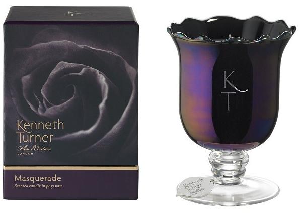 Kenneth Turner Candle in Posy Vase - Masquerade - Parfums Raffy