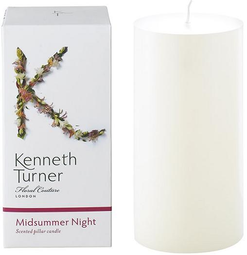 Kenneth Turner Pillar Candle - Midsummer Night - Parfums Raffy