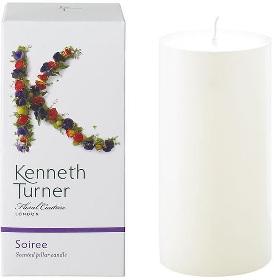 Kenneth Turner Pillar Candle - Soiree - Parfums Raffy