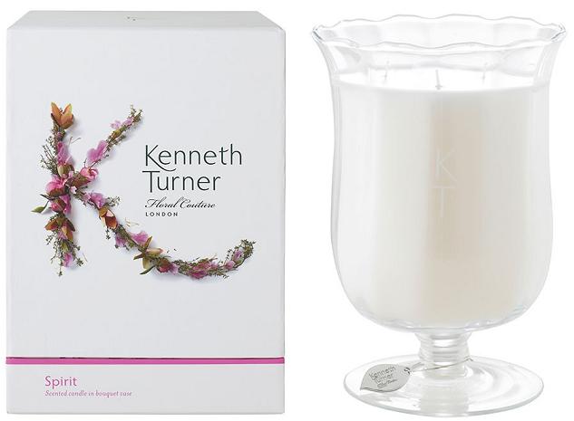 Kenneth Turner Candle in Bouquet Vase - Spirit - Parfums Raffy