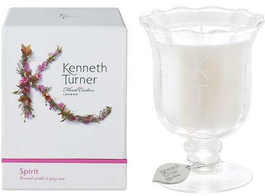 Kenneth Turner Candle in Posy Vase - Spirit - Parfums Raffy