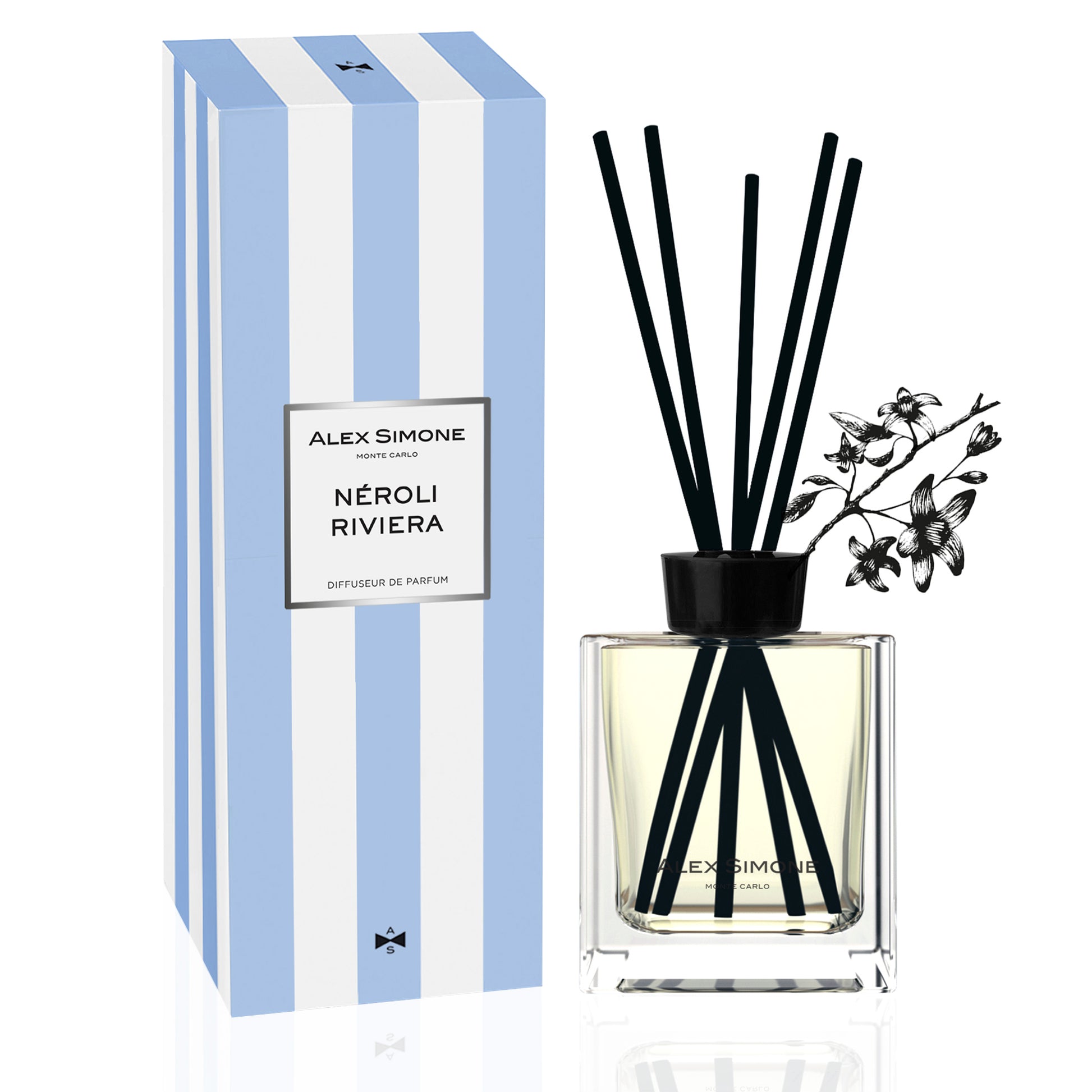 Alex Simone Neroli Riviera Room Diffuser - Parfums Raffy