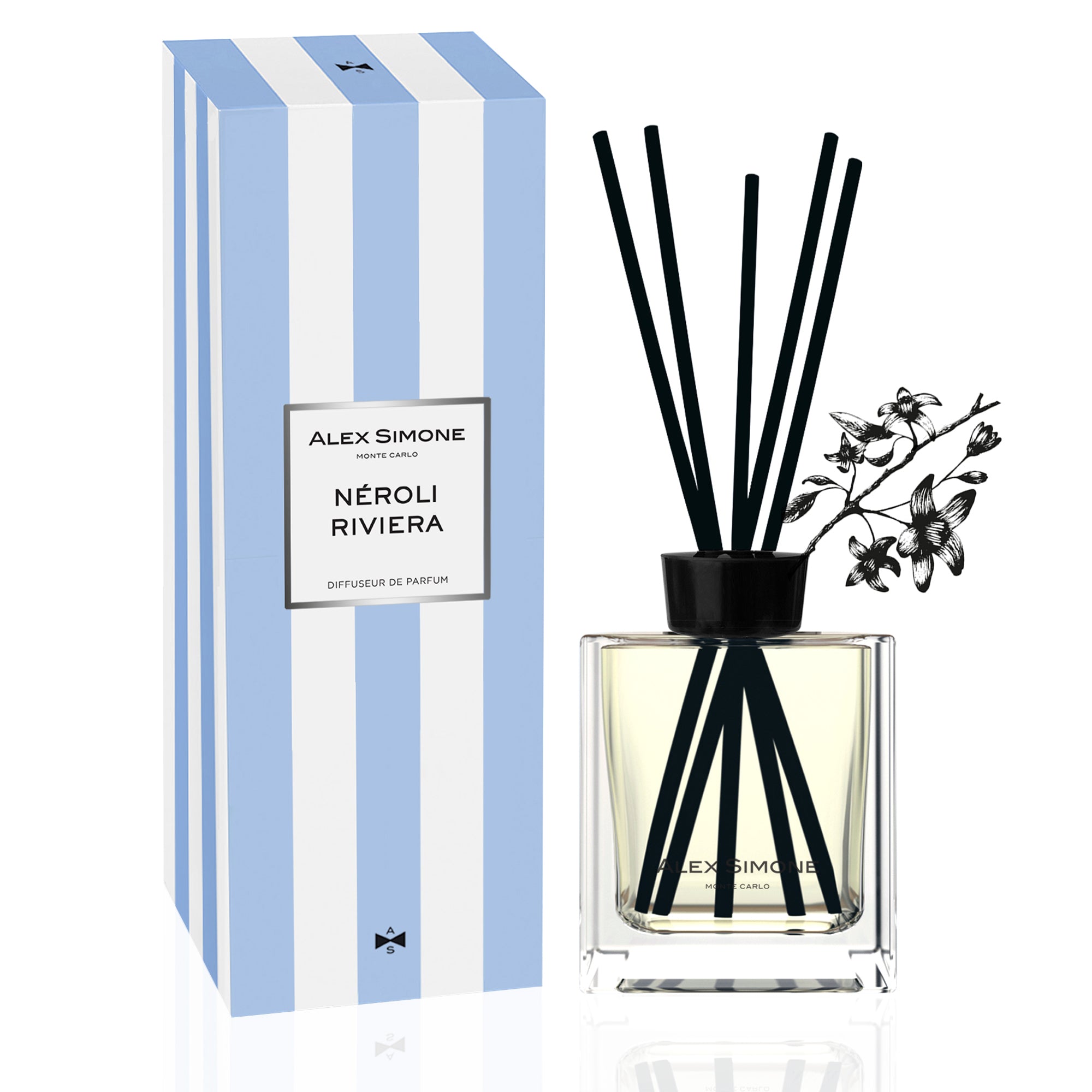 Alex Simone Neroli Riviera Room Diffuser - Parfums Raffy