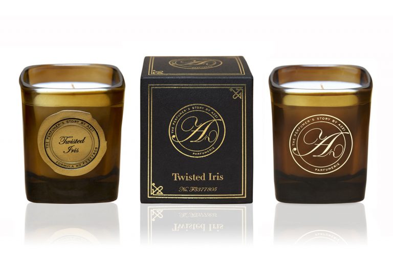 The Perfumer's Story Twisted Iris Candle - Parfums Raffy