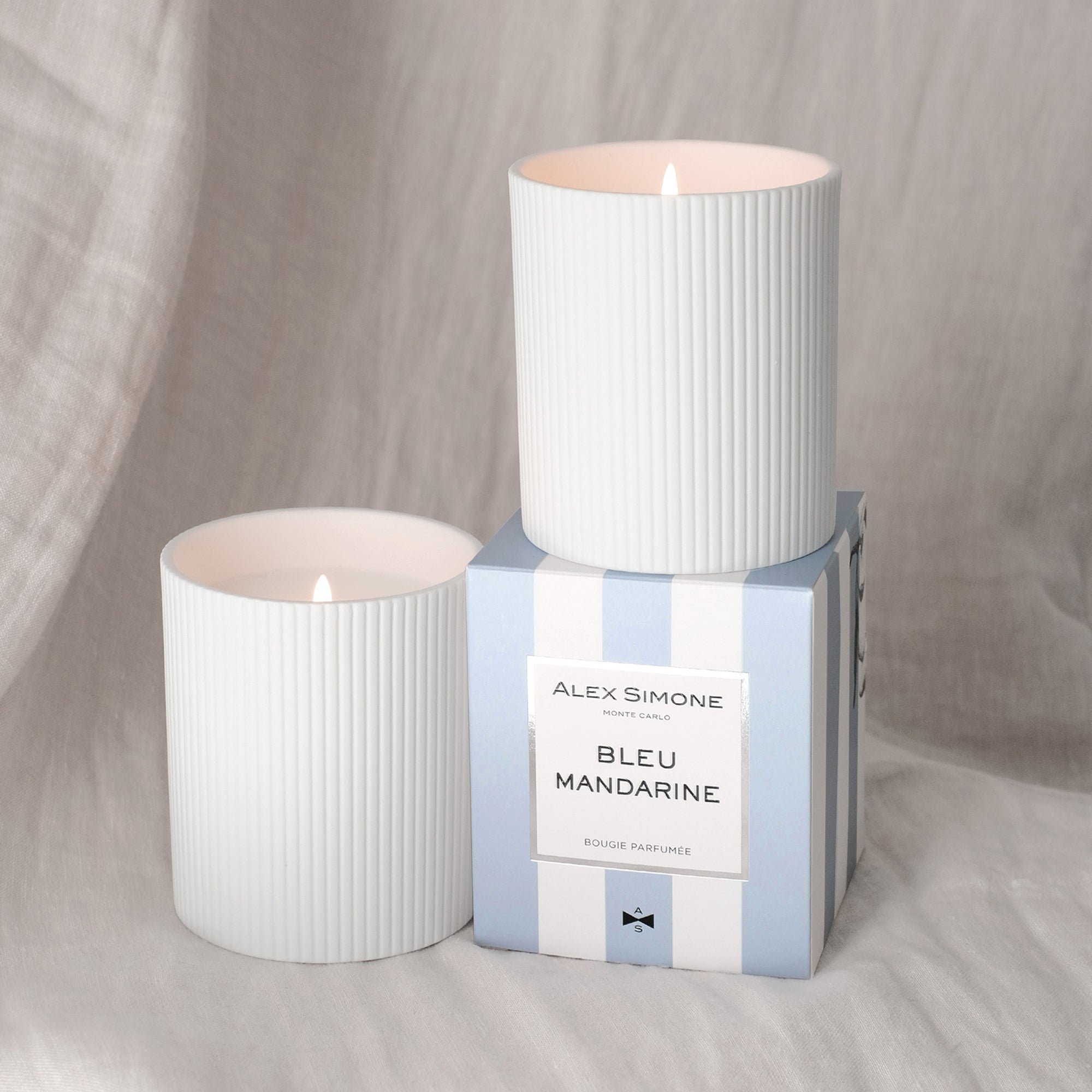 Alex Simone Bleu Mandarine Candle - Parfums Raffy