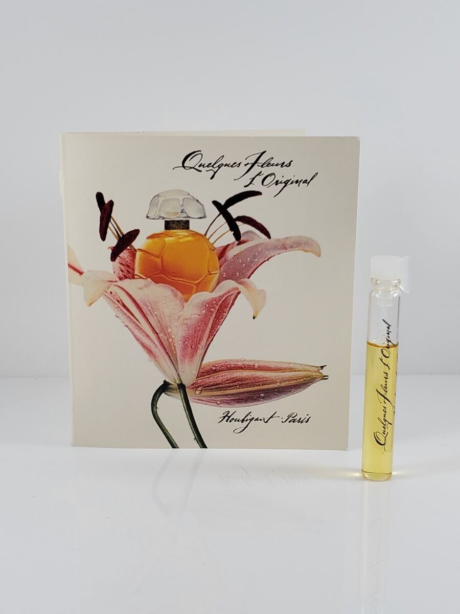 Quelques Fleurs by Houbigant perfume sample - Vintage - Parfums Raffy