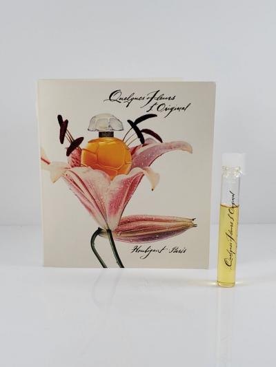 Quelques Fleurs by Houbigant perfume sample - Vintage